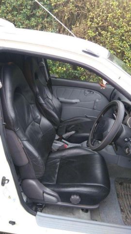 Toyota Celica vvti full leather seats on my Jumby